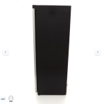  Ψυγείο - 600L - Μαύρο - με γυάλινη πόρτα